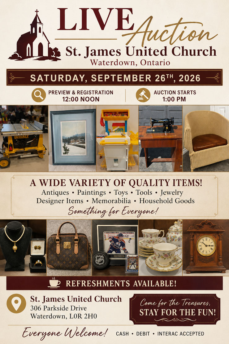 Auction Flyer